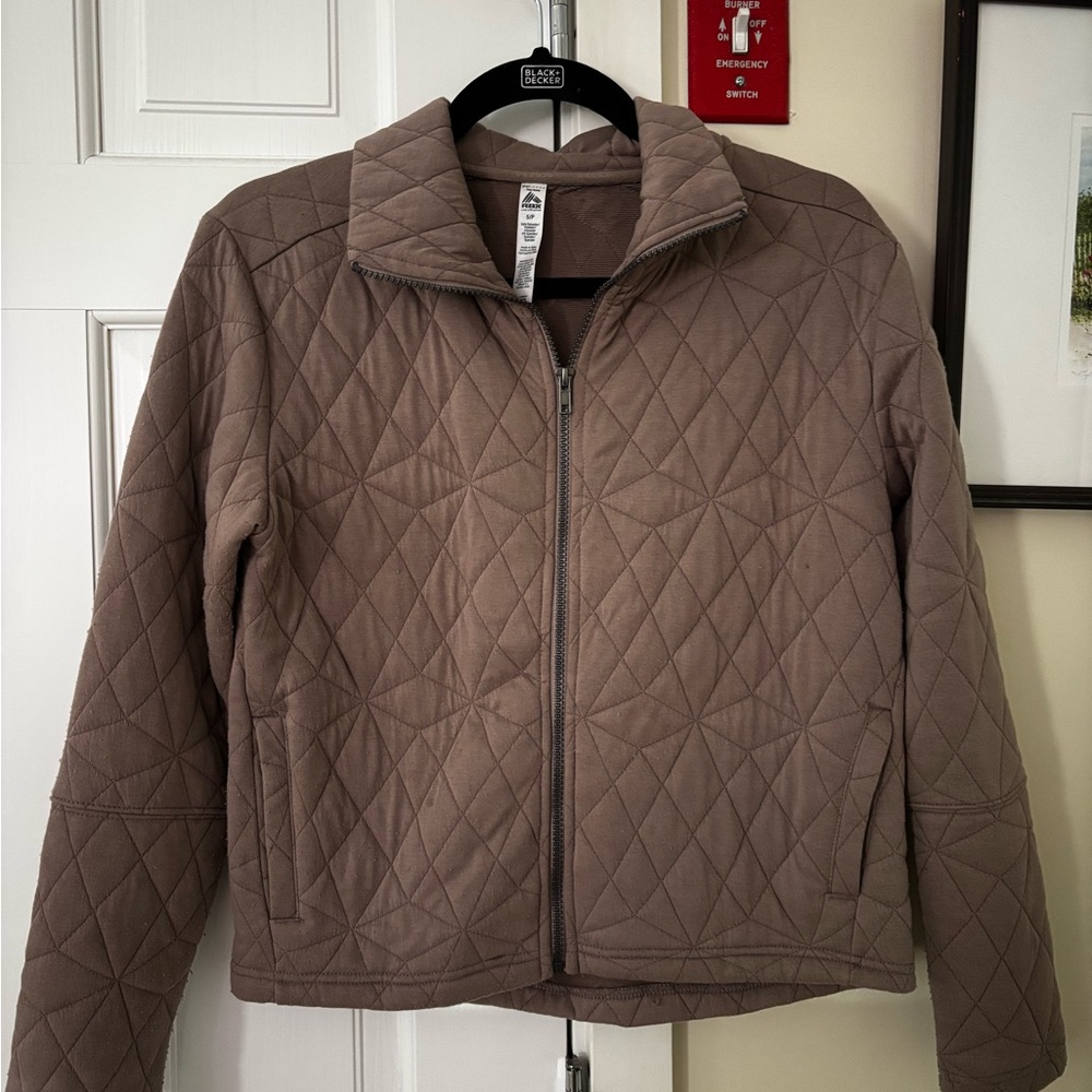 Quilted Brown Jacket